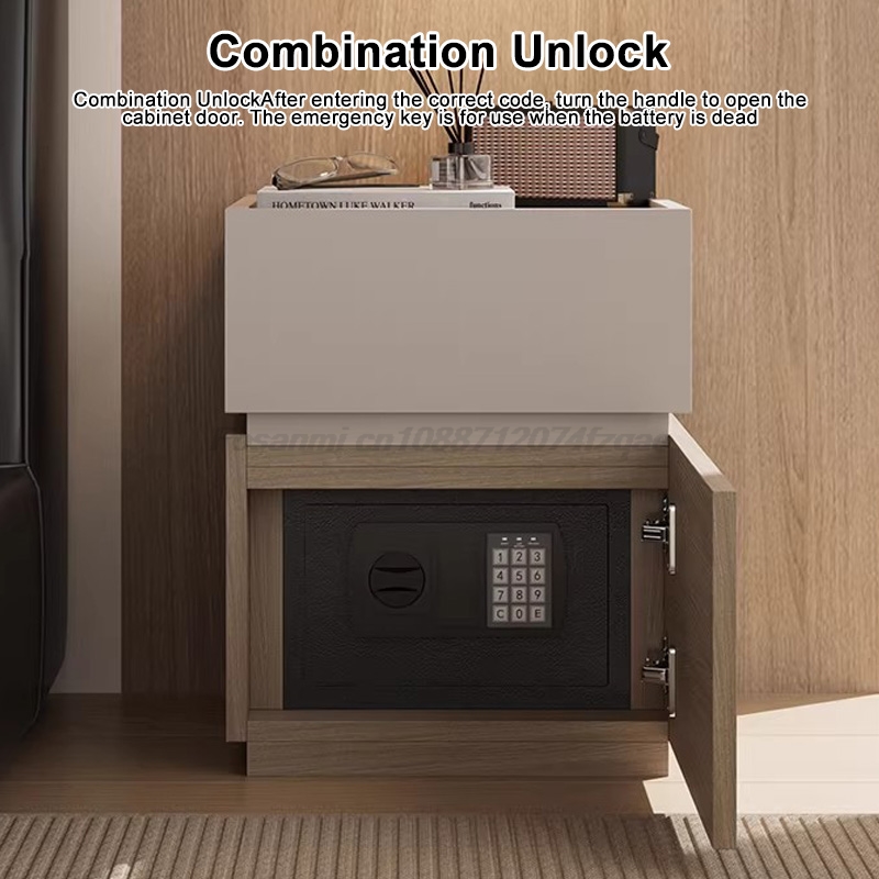 Italian Minimalist Nightstand  – Home Security Units recenzja i cena