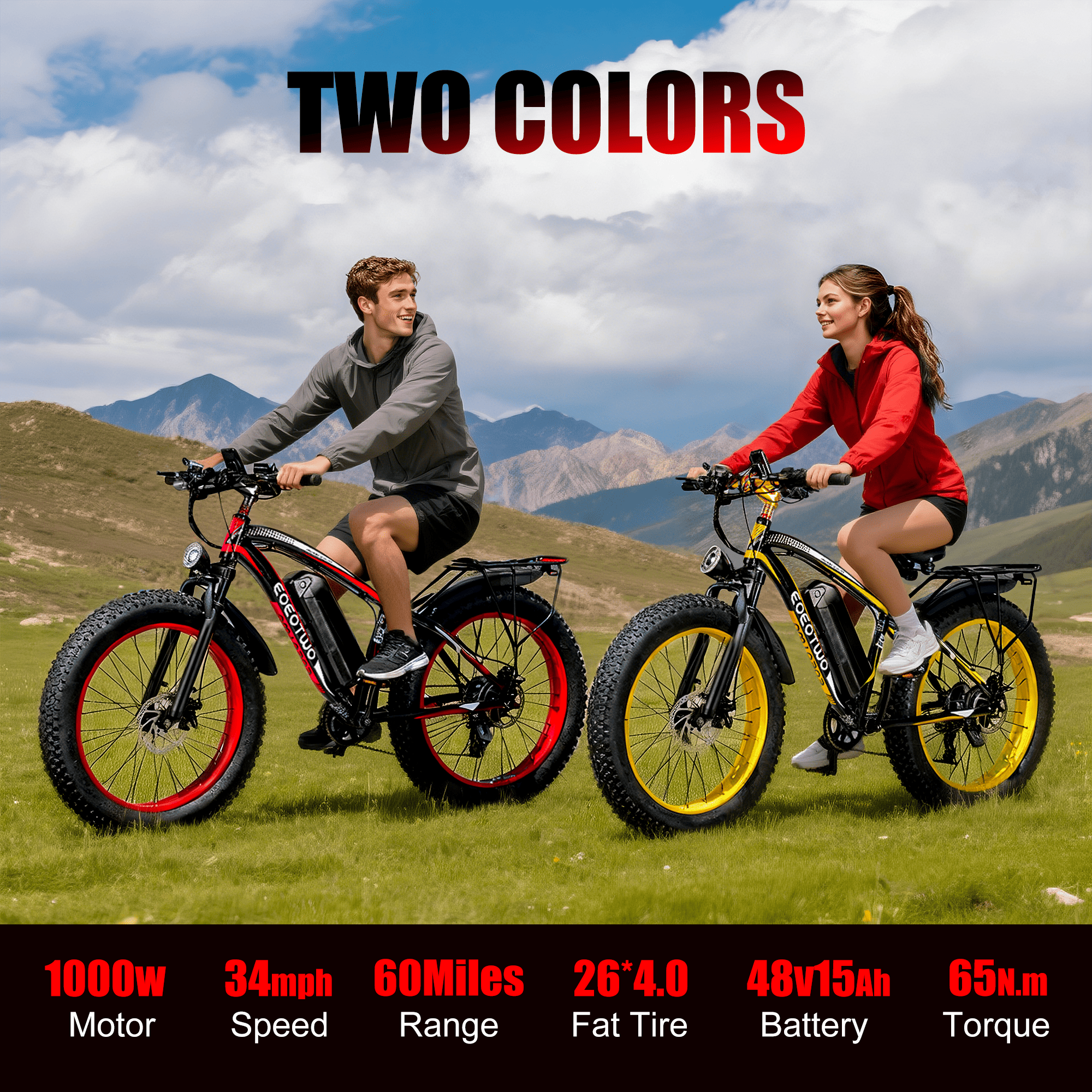 EOEOTWO 1500W Fat Tire Electri – Home Security Companies recenzja i cena