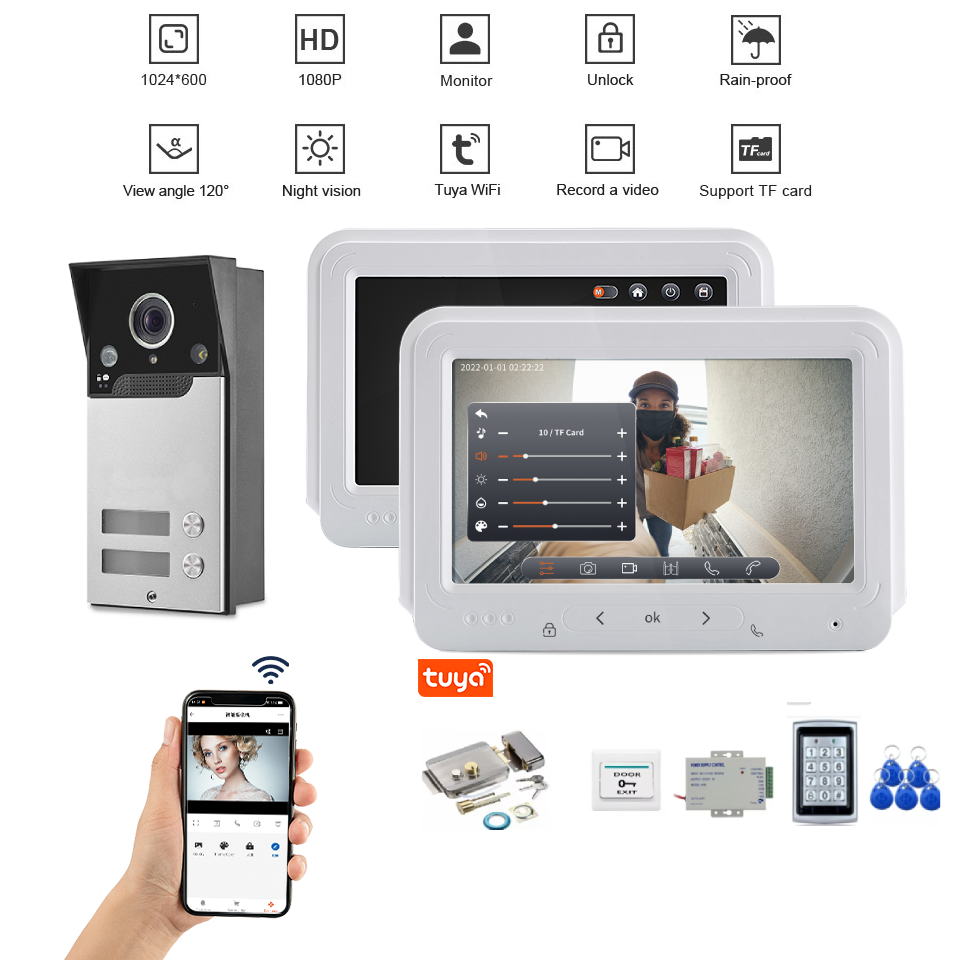 Smart Video Intercom System 2/ – Home Security Units recenzja i cena